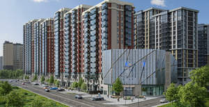 1-к квартира, строящийся дом, 39м2, 7/19 этаж