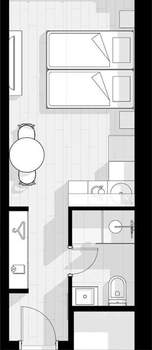 Студия квартира, вторичка, 25м2, 13/17 этаж