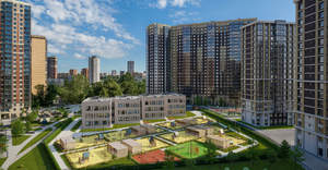 1-к квартира, строящийся дом, 39м2, 7/19 этаж