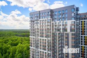 2-к квартира, строящийся дом, 54м2, 23/24 этаж