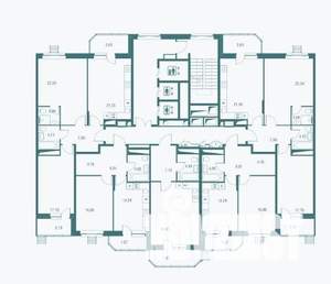 1-к квартира, строящийся дом, 38м2, 14/24 этаж