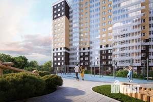 1-к квартира, строящийся дом, 39м2, 13/24 этаж