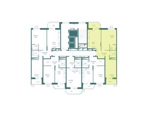 2-к квартира, вторичка, 82м2, 15/24 этаж