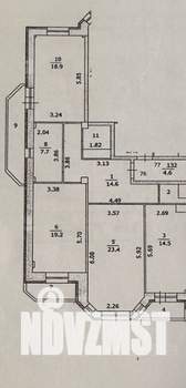 3-к квартира, вторичка, 107м2, 17/26 этаж
