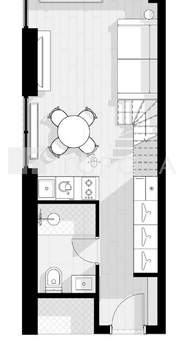 Студия квартира, вторичка, 23м2, 13/16 этаж