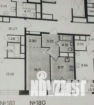 1-к квартира, вторичка, 38м2, 18/25 этаж