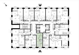 Студия квартира, вторичка, 23м2, 14/17 этаж